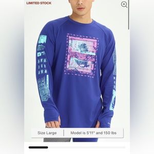 Men's Burton Roadie Base Layer Tech T-Shirt - like new